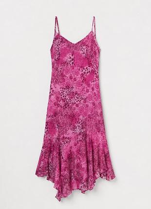 🖤розовый сарафан миди m&s uk 12