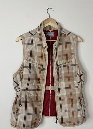 Жилет жіночий клітинка під burberry