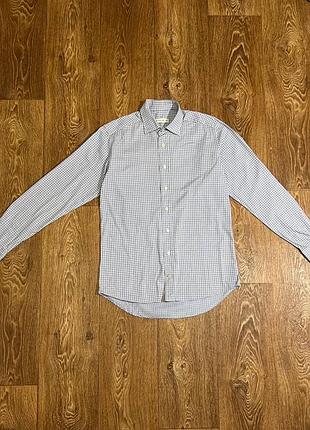 Елегантна чоловіча сорочка etro made in italy з дрібним візерунком