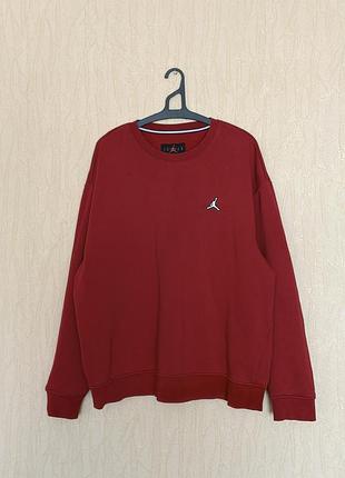Чоловічий світшот nike air jordan brooklyn fleece кофта оригінал xl