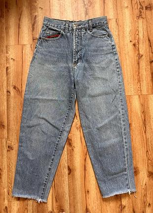 Креативні вінтажні джинси mexx jeans із нашивками