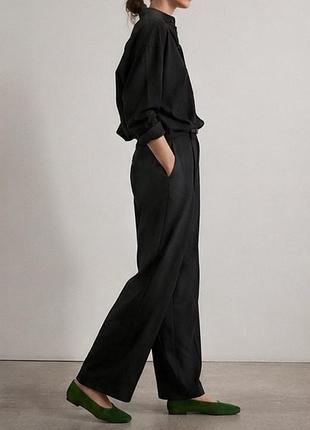 Jil sander зеленые замшевые лоферы (слиперы) от премиального бренда