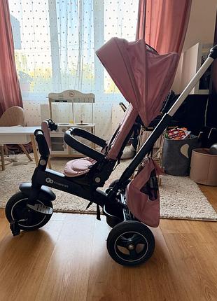 Дитячий велосипед kinderkraft з батьківською ручкою