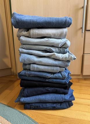 Розпродаж джинсів(джинси, jogger,  фірми h&m, tally weijl, house, fb sister, pump, amisu, shaping
