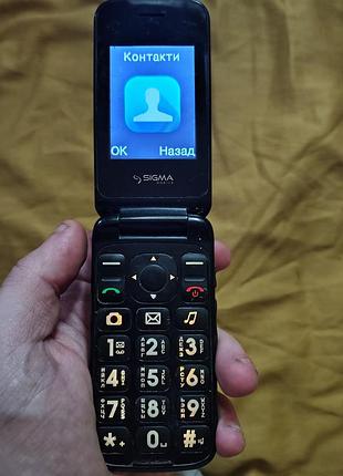 Мобільний телефон sigma comfort 50 shell duo