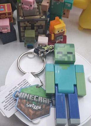 Брелок зомби minecraft, майнкрафт со всеми бирками и ценой оригинал