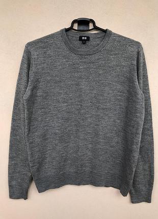 Легкий жіночий вовняний джемпер uniqlo