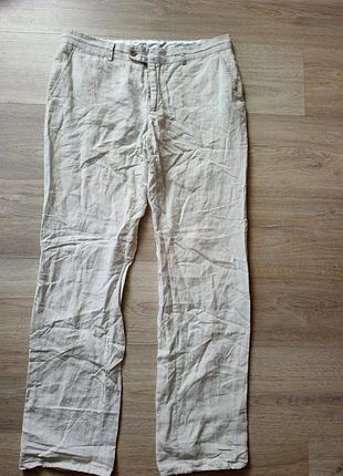 Лянные брюки от zara men