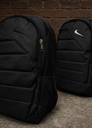 Качественный городской рюкзак с принтом nike. цвет: черный с разным принтом.