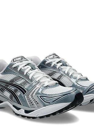 Чоловічі спортивні бігові легкі кросівки asics gel kayano 14 fjord grey сіро-блакитного кольору розмір 45