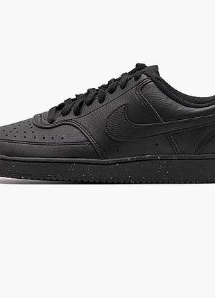 Кросівки чоловічі nike court vision low better black, 40р(26см)