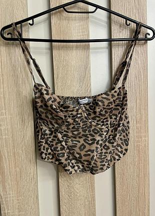 Топ корсет stradivarius s