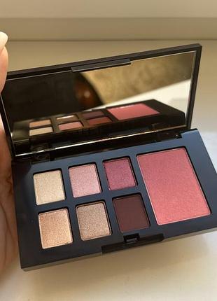 Палетка тіней estee lauder з румʼянами