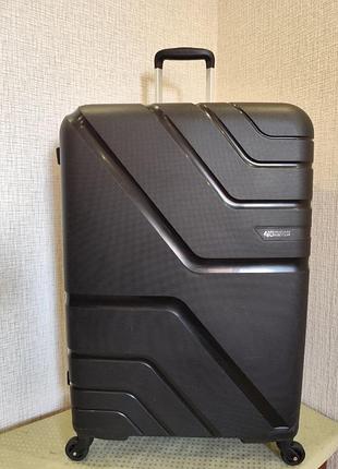 American tourister 78 см велика валіза чемодан большой пластиковий поліпропіленовий