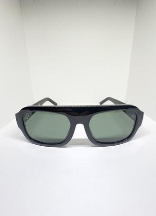 Сонцезахисні вінтажні масивні італійські окуляри os oversize style vintage retro естетика