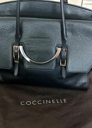 Сумка кожаная coccinelle