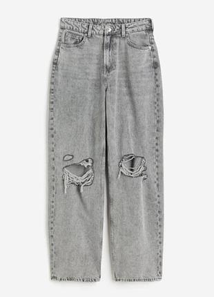 Джинси   широкі оверсайз h&m