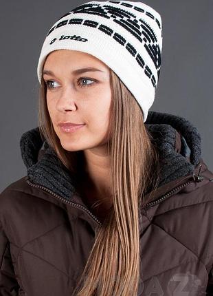Шапка lotto rk-1102*01 unisex белый б/р (75 949)