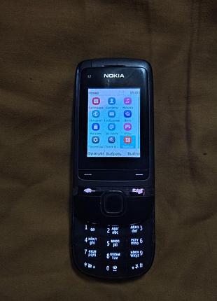 Мобильный телефон nokia c2-05 слайдер серый