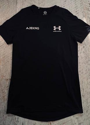 Чоловіча спортивна футболка under armour чорна