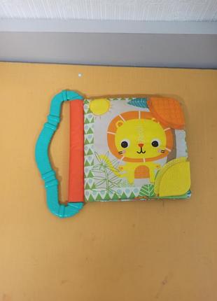 Мягкая книжка шуршалка bright starts teethe &amp; read,