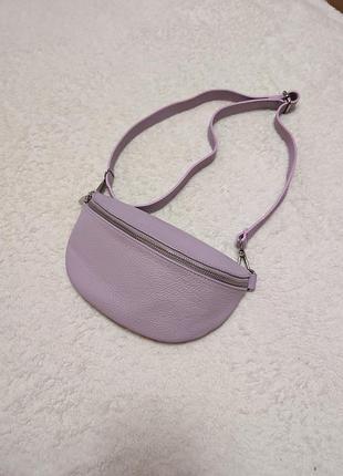 Сумська крос боді genuine leather 15*13 шкіряна нова