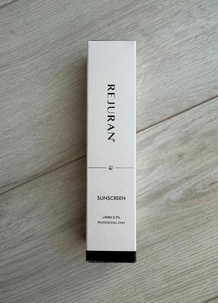 Оновлений сонцезахисний крем для обличчя rejuran sunscreen spf 50+/pa+++ 50ml