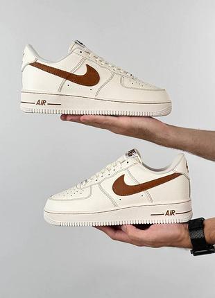 Чоловічі повсякденні демісезонні кросівки nike air force 1 low premium 🍂