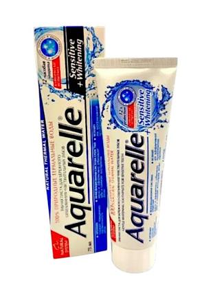 Зубная паста aquarelle sensitive + whitening 75 мл. 6233