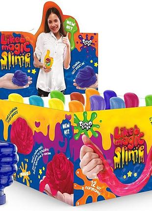 Вязкая масса, слайм like magic slime danko toys lms-01-01u
