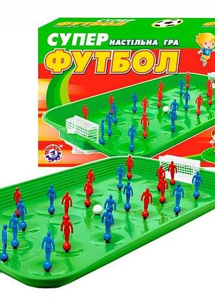 Настольная игра суперфутбол технок детский настольный футбол с командами игроков и мячами от 5 лет