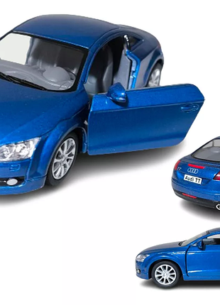 Машинка металева kinsmart 1:32 2008 audi tt coupe kt5335w інерційна / синій
