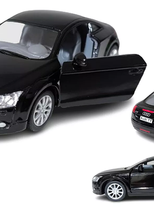 Машинка металева kinsmart 1:32 2008 audi tt coupe kt5335w інерційна / чорний