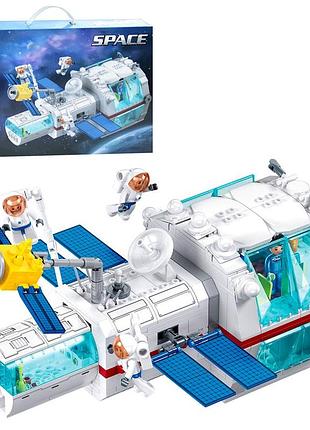Конструктор sluban space m38-b1201 базовый модуль космической станции 2в1, 502 детали