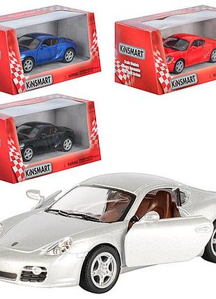 Машинка металева kinsmart kt 5307 w "porsche cayman s"