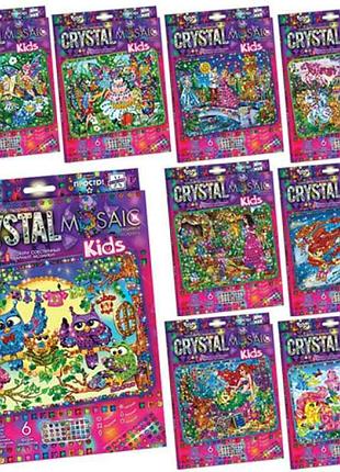 Набір мозаїка із кристалів "crystal mosaic kids" (20) данко тойс