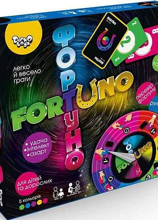 Настільна розважальна гра з рулеткою «фортуно» danko toys uf-02-01u