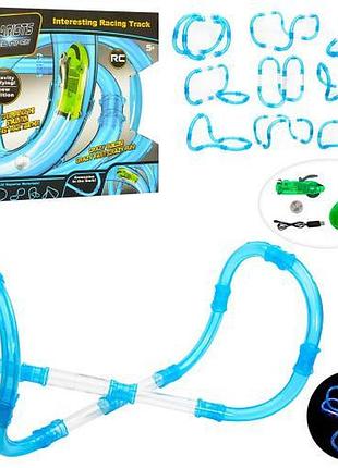 Трубопроводящий автотрек на радиоуправлении chariots speed pipes 022-2, 37 деталей