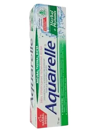 Зубна паста aquarelle herbal+phytomix 75 мл. 6226