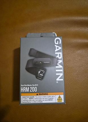 Датчик серцевого ритму garmin hrm 200 xs-s