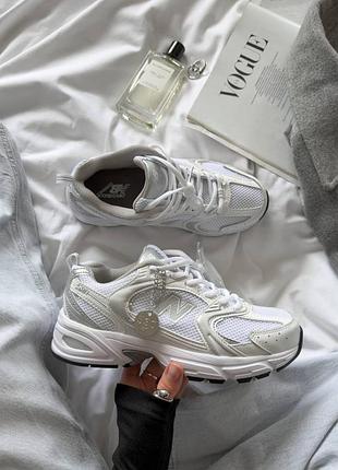 Кросівки new balance 530 white silver