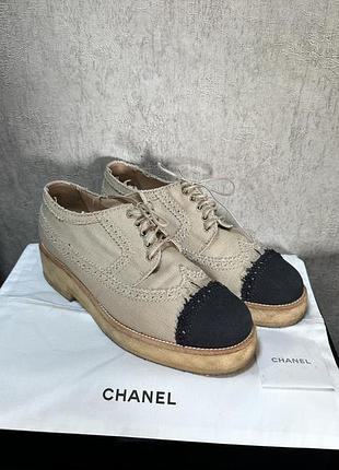 Chanel 🔥🔥туфли броги оригинал