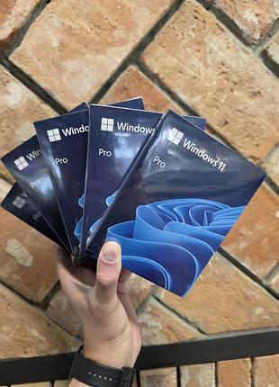 Microsoft Квадратs 11 pro oem — коробка + usb флешка + ключ активации | украинская версия hav-00195