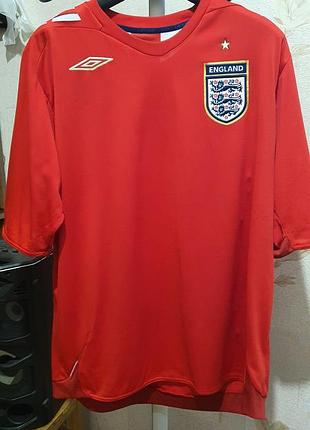 Оригінальна вінтажна джерсі збірної англії 2006–2008 away (umbro) — розмір xl / ідеальний стан