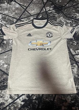 Гостьова футбольна джерсі adidas manchester united сезону 2019/20
