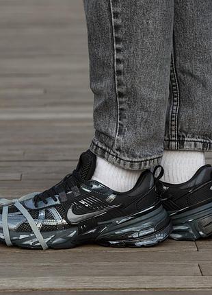 Кросівки nike runtekk black white custom