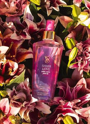 Оригинальный спрей sheer love victoria’s secret