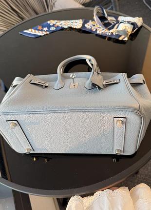 Сумка birkin 24 gray hermes 9