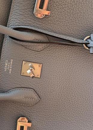 Сумка birkin 24 gray hermes 5