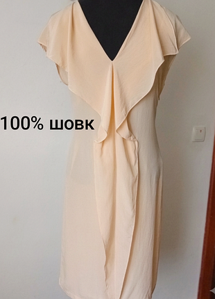 Ніжна сукня з 100% натурального шовку max&co (max mara group)